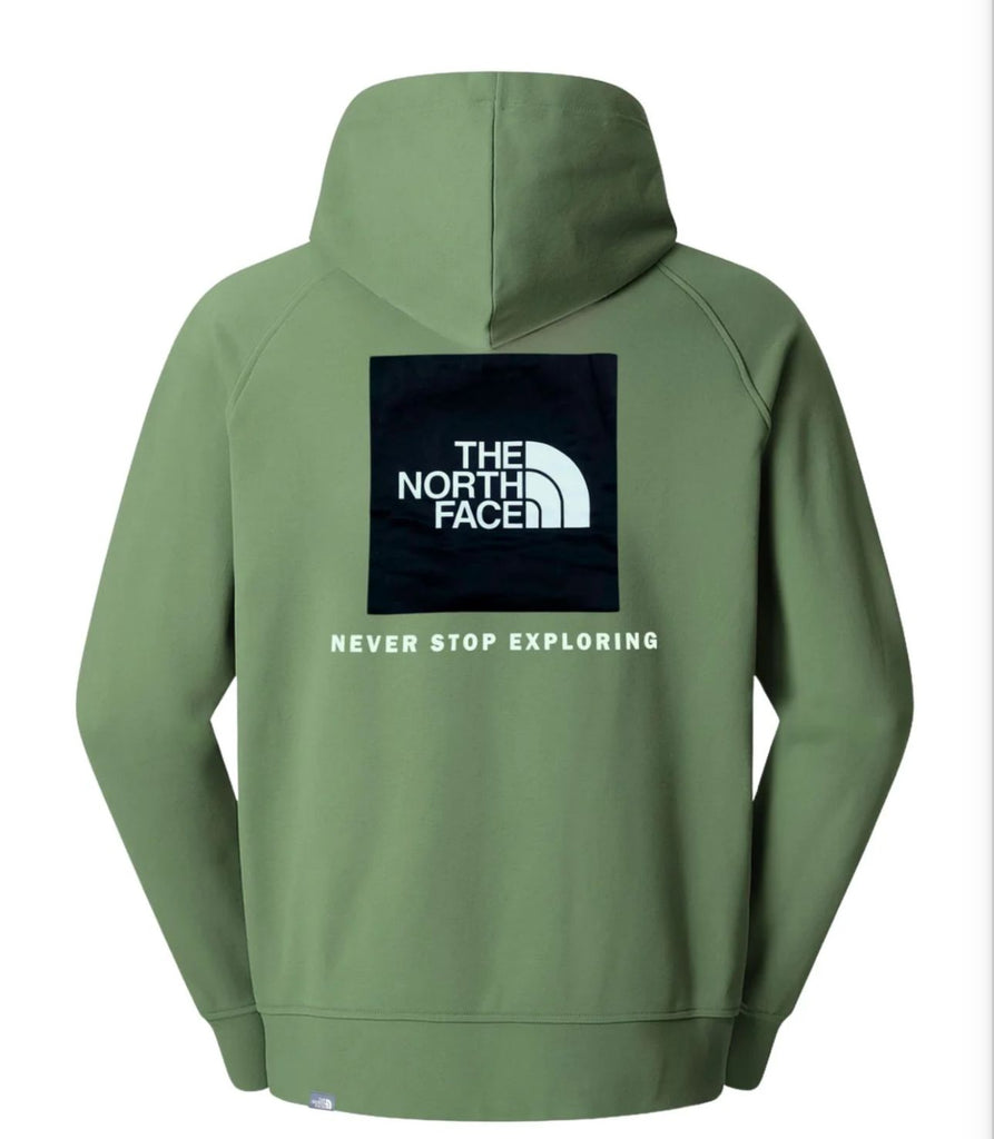 FELPA THE NORTH FACE UNISEX FELPATA CON LOGO LATO CUORE E RETRO LOGO GRANDE STAMPATO