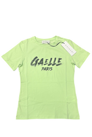 T-SHIRT GAELLE SCRITTA CENTRALE GRANDE NERA