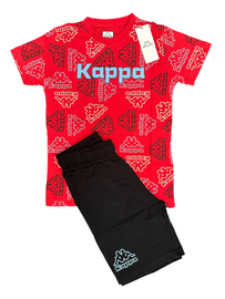 COMPLETINO KAPPA MULTILOGO COLORATO STAMPATO