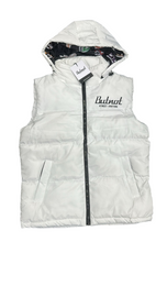 SMANICATO BUTNOT UOMO PIUMINO CON SCRITTA LUNGO SCHIENA E CAPPUCCIO