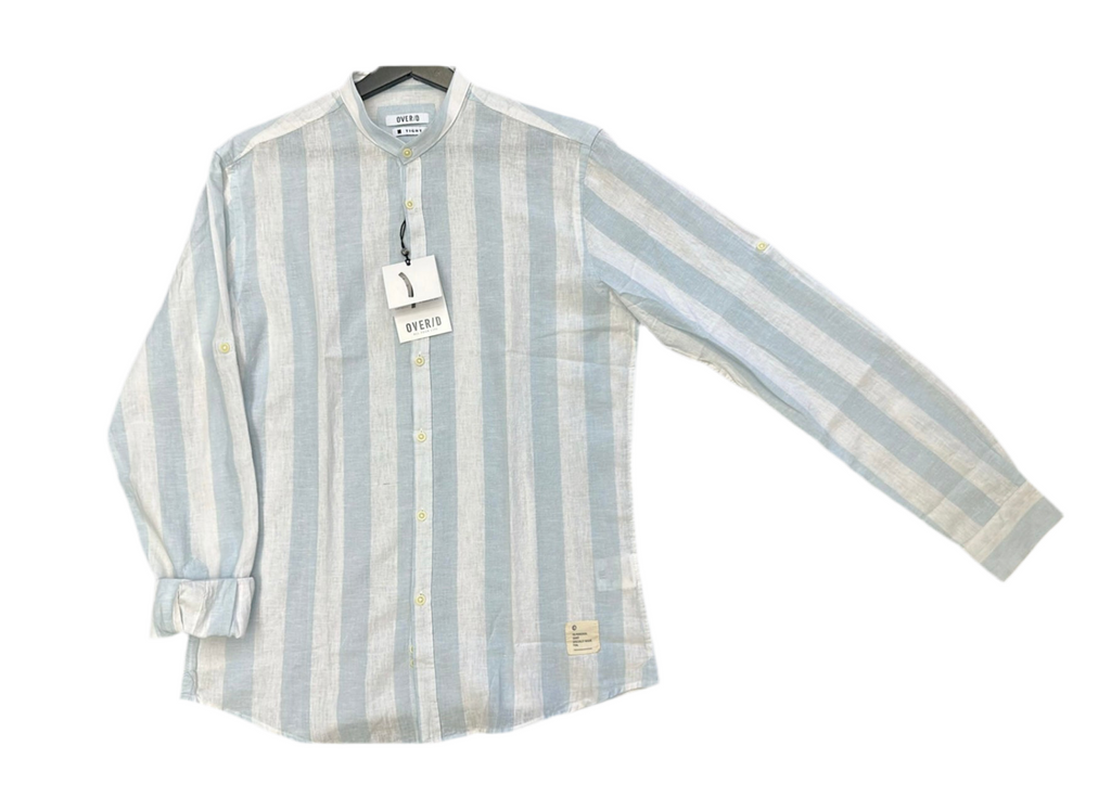 CAMICIA OVER/D COLLO COREANA RIGA