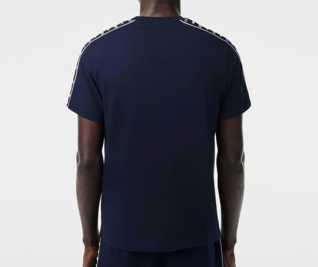 T-SHIRT LACOSTE LOGO BASIC LATO CUORE, MULTILOGO MANICA