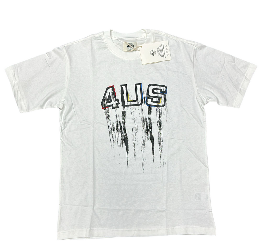 T-SHIRT PACIOTTI LOGO CENTRALE GRANDE CONSUMATO