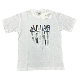 T-SHIRT PACIOTTI LOGO CENTRALE GRANDE CONSUMATO