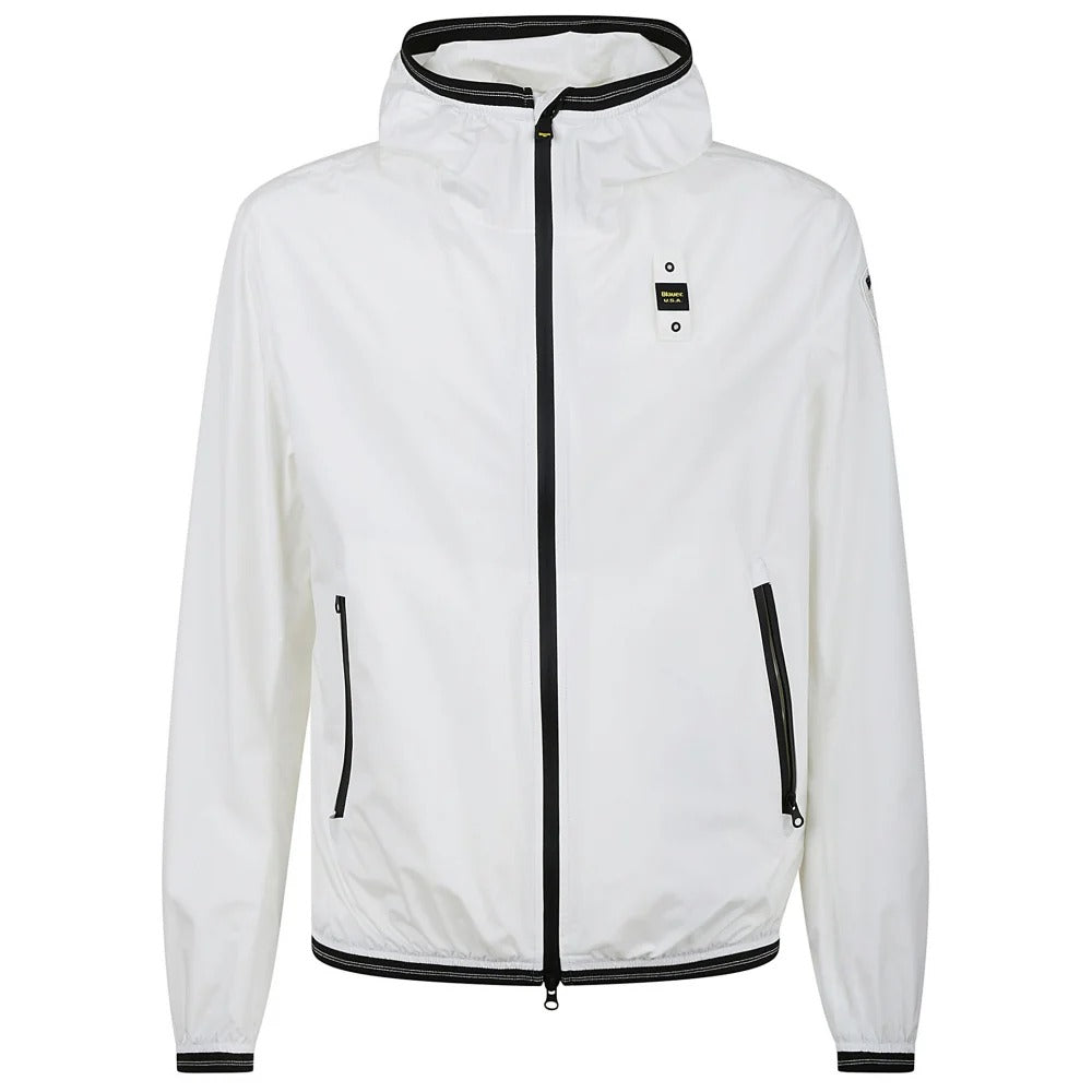 GIUBBINO BLAUER LEGGERO LOGO MANICA