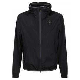 GIUBBINO BLAUER LEGGERO LOGO MANICA