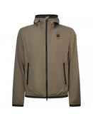 GIUBBINO BLAUER LEGGERO LOGO MANICA