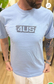 T-SHIRT PACIOTTI LOGO CENTRALE CON RETE