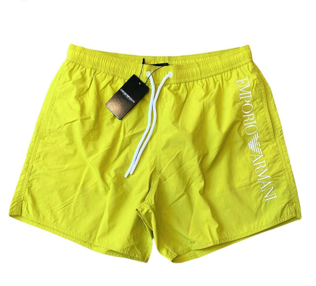 COSTUME ARMANI CON SCRITTA VERTICALE GAMBA