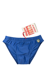 COSTUME BLAUER SLIP LOGO GOMMA SUL FIANCO