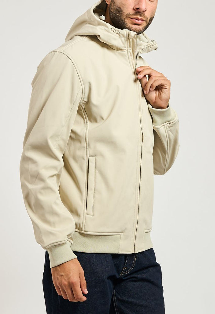 GIUBBINO LYLE & SCOTT UOMO FELPATO LOGO LATO CUORE CON CAPPUCCIO