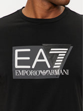 Carica l'immagine nel visualizzatore di Gallery, T-SHIRT ARMANI LOGO CENTRALE QUADRATO