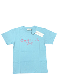 T-SHIRT GAELLE SCRITTA CENTRALE GRANDE ROSA