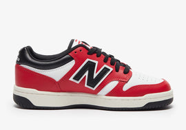 SCARPA NEW BALANCE 480 ROSSO BIANCO