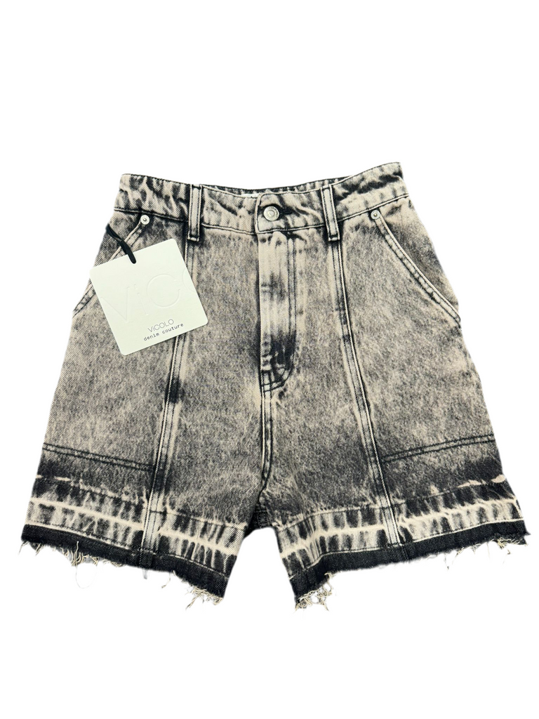 PANTALONCINO VICOLO NERO SBIADITO