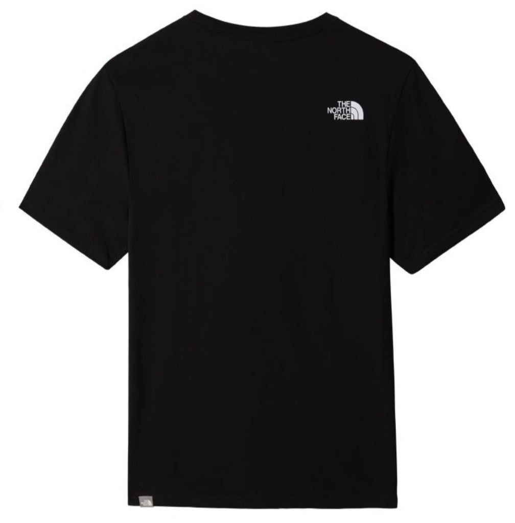T-SHIRT THE NORTH FACE LOGO CENTRALE STAMPATO