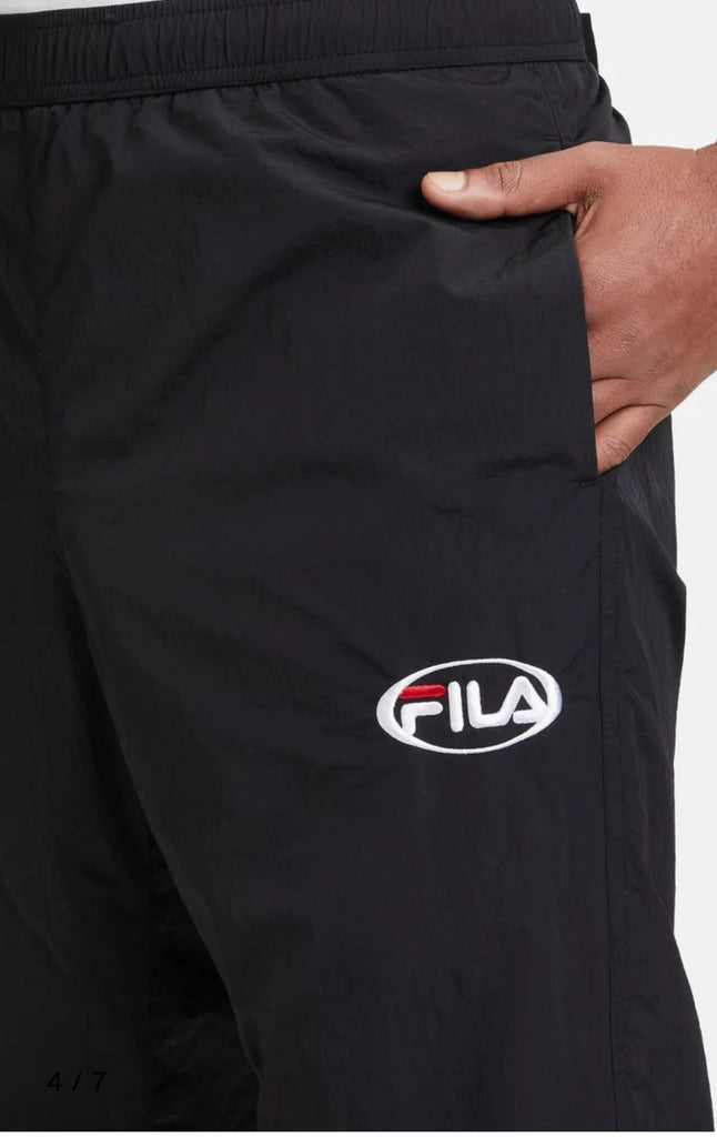PANTALONE TUTA FILA LOGO CERCHIO CUCITO GAMBA SINISTRA