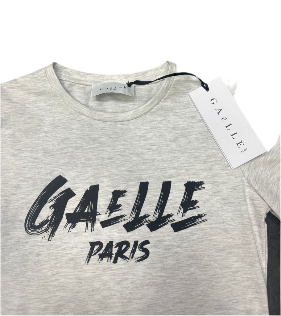 T-SHIRT GAELLE SCRITTA BRILLANTINATA GRANDE