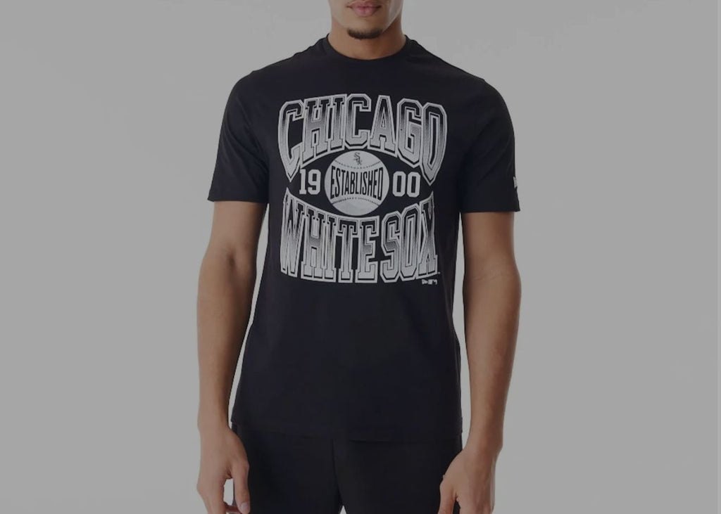 T-SHIRT NEW ERA CON SCRITTA CHICAGO GRANDE CENTRALE