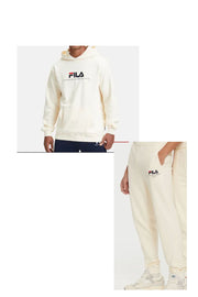 TUTA COMPLETA FILA CON CAPPUCCIO E SCRITTA CENTRALE CUCITO