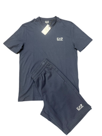 COMPLETO ARMANI LOGO PICCOLO BIANCO LATO CUORE E GAMBA