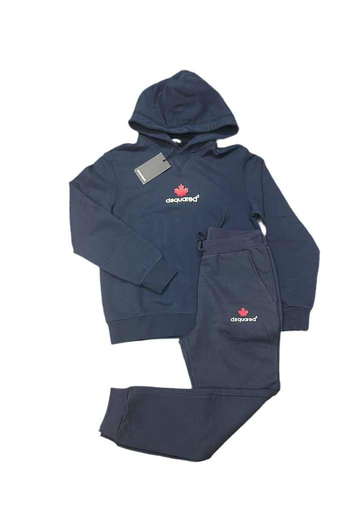 TUTA COMPLETA  DSQUARED BIMBO GARZATA  LOGO FOGLIA