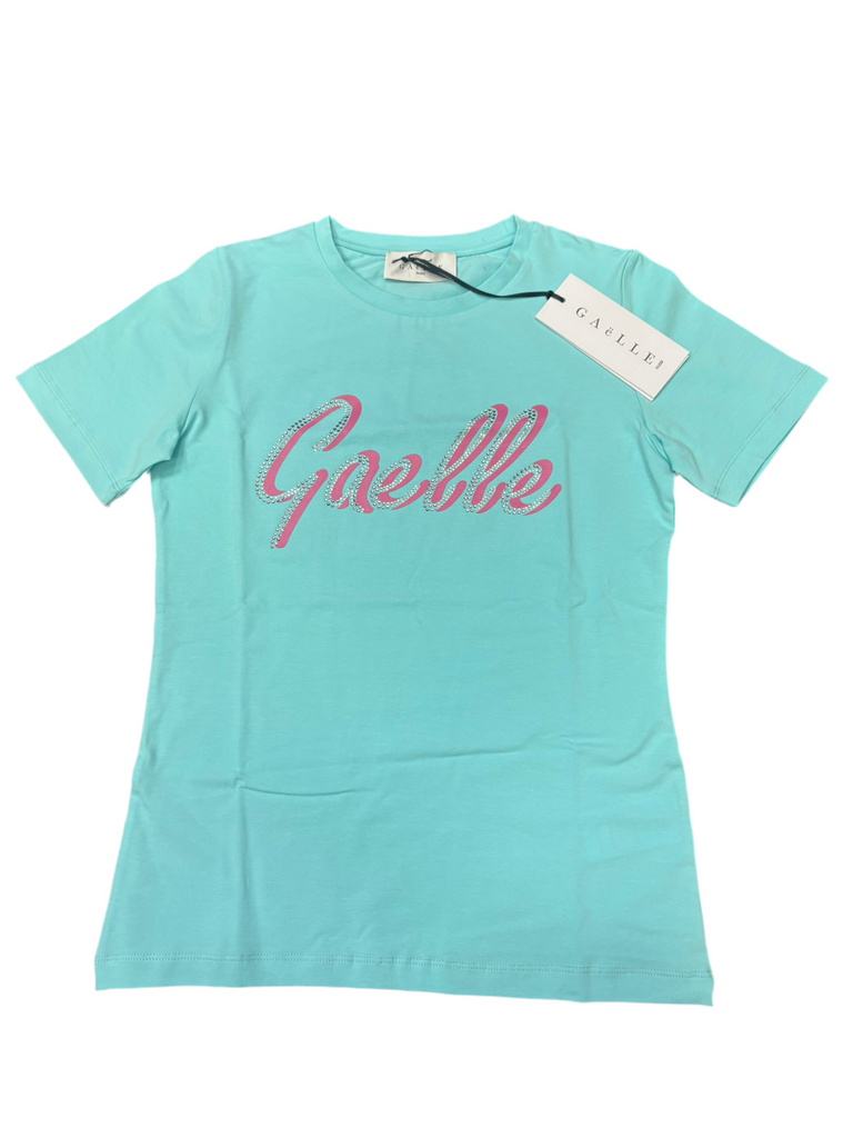 T-SHIRT GAELLE SCRITTA BRILLANTINATA GRANDE