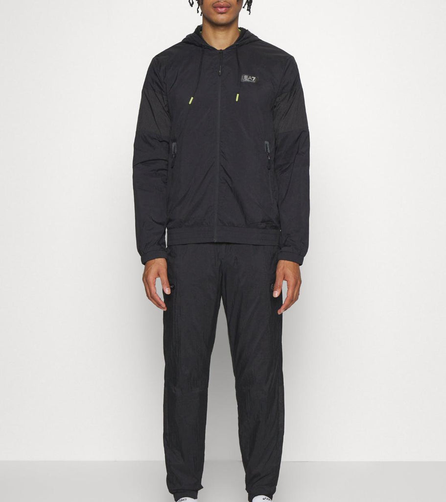 TUTA COMPLETA ARMANI UOMO  LEGGERA CON CAPPUCCIO LOGO LATO CUORE ARGENTO