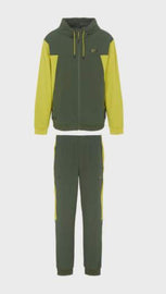 TUTA COMPLETA ARMANI UOMO  LEGGERA CON CAPPUCCIO LOGO LATO CUORE