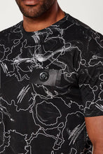 Carica l'immagine nel visualizzatore di Gallery, T-SHIRT PLEIN SPORT UOMO COTONE EFFETTO MARMO