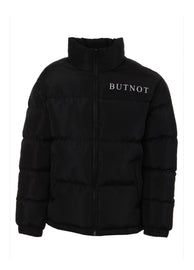 GIUBBINO BUTNOT UOMO PIUMINO GIROCOLLO CON LOGO CETRALE DIETRO