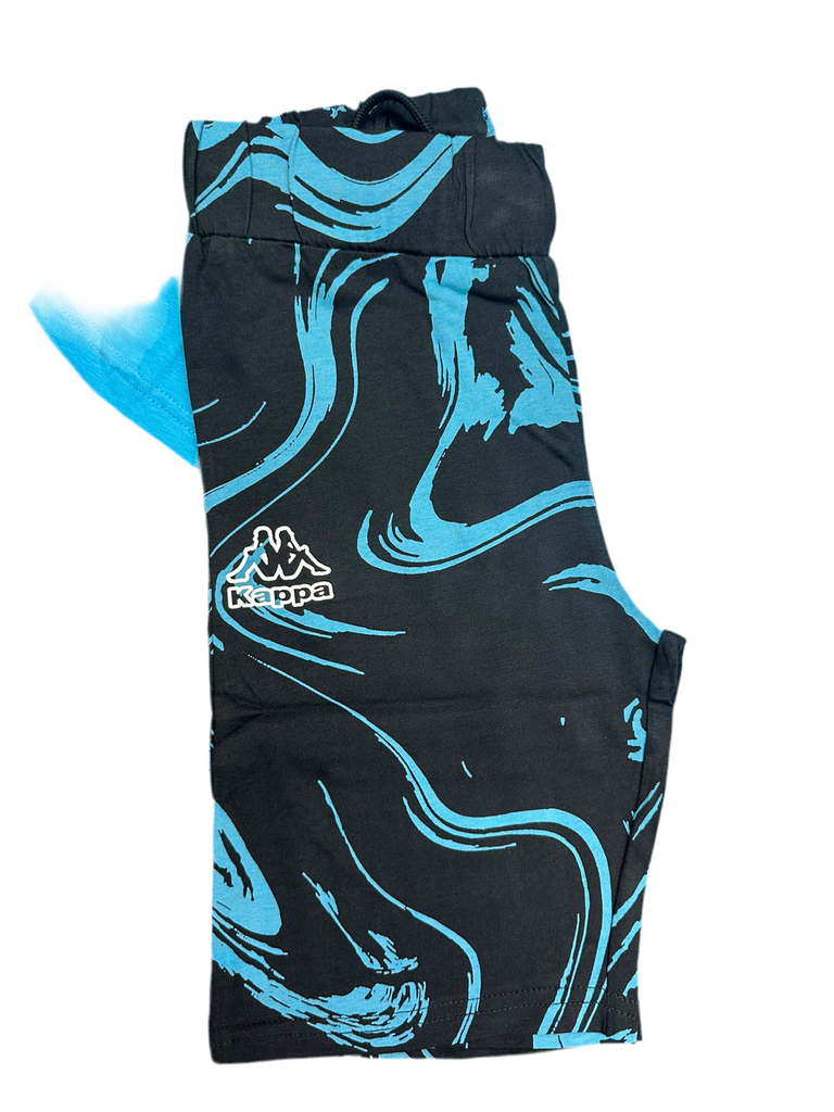 COMPLETINO KAPPA CON LOGO CENTRALE E SCRITTA BE YOURSELF