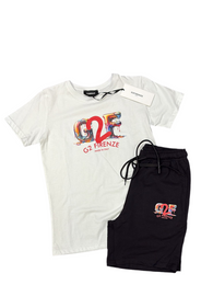 COMPLETO G2FIRENZE INIZIALI CON COLATURA COLORATA CENTRALE