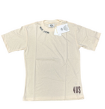 T-SHIRT PACIOTTI CON SCRITTA CURVA COLLETTO CUCITO