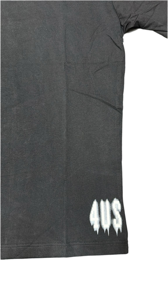 T-SHIRT PACIOTTI CON SCRITTA CURVA COLLETTO CUCITO