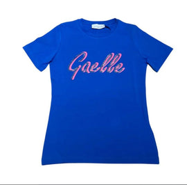 T-SHIRT GAELLE SCRITTA BRILLANTINATA GRANDE