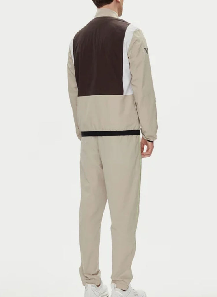 TUTA COMPLETA ARMANI UOMO LEGGERA LOGO MANICA