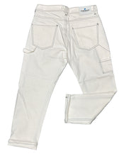 Carica l'immagine nel visualizzatore di Gallery, JEANS CIANOTIC UOMO BAGGY CON BOTTONI E CUCITURE NERE