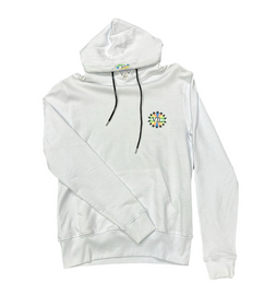 FELPA VTL CON CAPPUCCIO CON LOGO LATERALE CERCHIATO