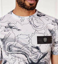 Carica l'immagine nel visualizzatore di Gallery, T-SHIRT PLEIN SPORT UOMO COTONE EFFETTO MARMO