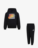 TUTA COMPLETA NIKE SCRITTA CENTRALE MULTICOLOR