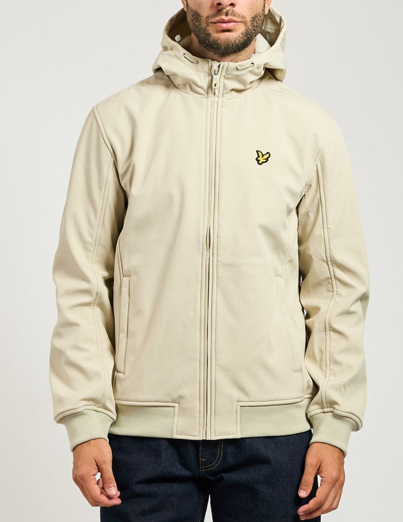 GIUBBINO LYLE & SCOTT UOMO FELPATO LOGO LATO CUORE CON CAPPUCCIO