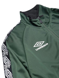 TUTA COMPLETA UMBRO UOMO ACETATA  CON ZIP CON BANDA LATERALE