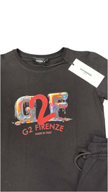 COMPLETO G2FIRENZE INIZIALI CON COLATURA COLORATA CENTRALE