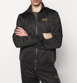 TUTA COMPLETA ARMANI CON ZIP E LOGO LATO CUORE ORO