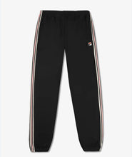 Carica l'immagine nel visualizzatore di Gallery, TUTA COMPLETA FILA UOMO COTONE CON BANDE LATERALI CON RIGA ROSSA