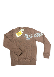 FELPA PACIOTTI UNISEX COTONE CON SIGLA 4US IN GOMMA DAL LATO CUORE ALLA SPALLA