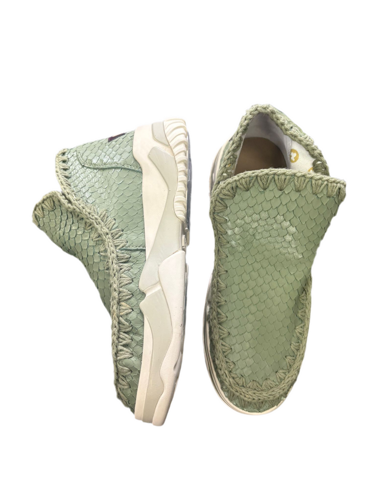 STIVALETTO MOU BASSO CAMOSCIO