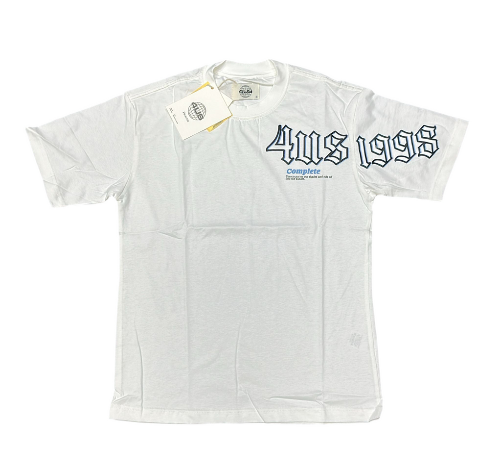 T-SHIRT PACIOTTI SCRITTA LATO CUORE E MANICA ASTRATTA