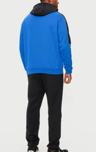 Carica l'immagine nel visualizzatore di Gallery, TUTA COMPLETA ARMANI UOMO FELPATA CON CAPPUCCIO E LOGO CENTRALE NERO